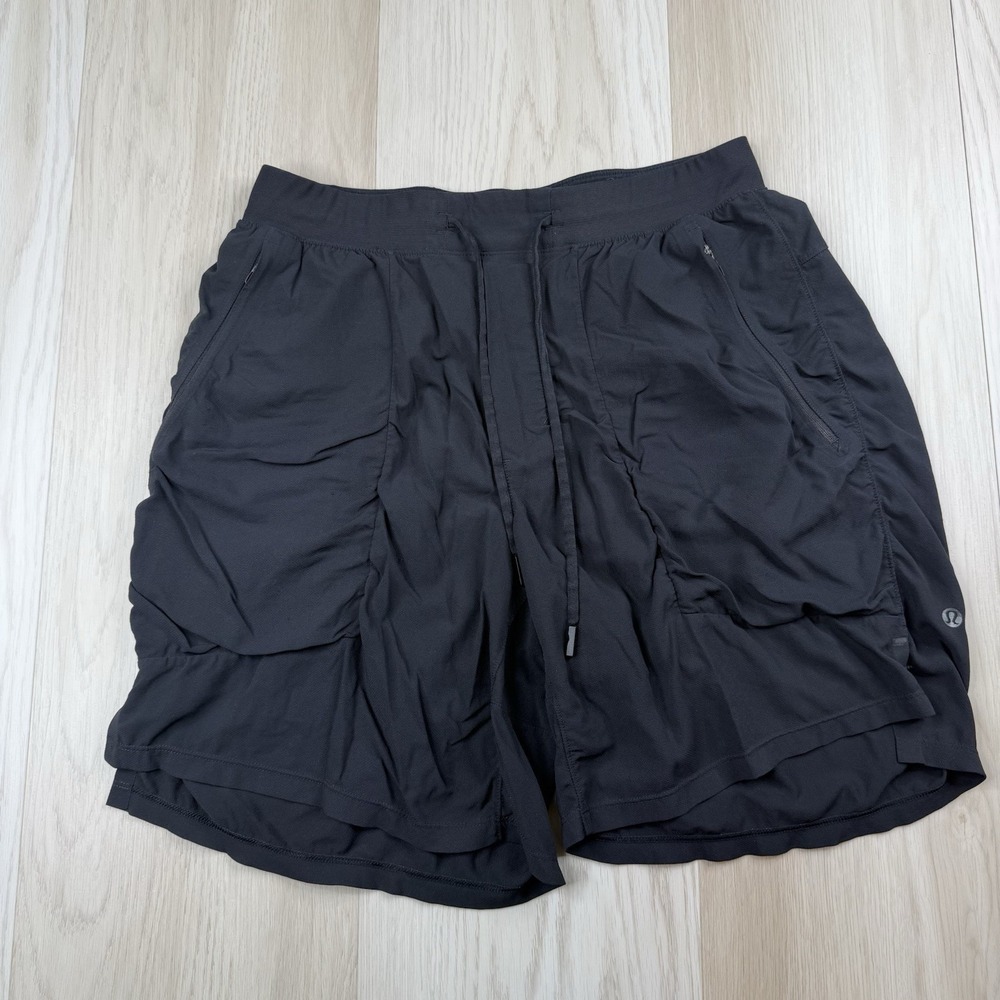 Lululemon Men's License to Train Linerless Shorts Athletic Black Size M Medium